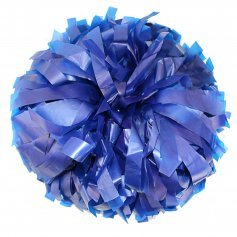 Danzcue 1 Pair 6\" Baton Handle Plastic Cheerleading Pom Pom