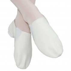 Danzcue Adult Dance Leather Jazz Bootie