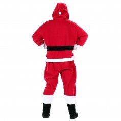 Danzcue Adult Unisex Santa Claus Onesie Pajama Costume
