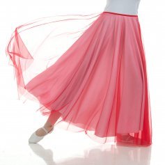 Danzcue Long Full Elastic Chiffon Skirt