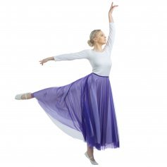 Danzcue Long Full Elastic Chiffon Skirt