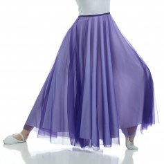 Danzcue Long Full Elastic Chiffon Skirt