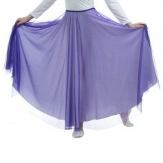 Danzcue Long Full Elastic Chiffon Skirt