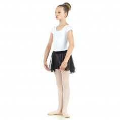 Danzcue Child Chiffon Ballet Dance Pull On Wrap Skirt