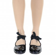 Danzcue Adult Patent Flexible Tap Shoes