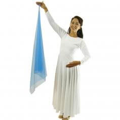 Finger Loop Chiffon Drape