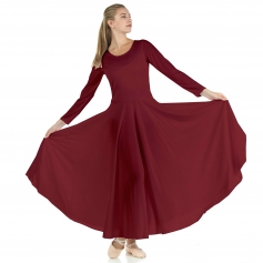 Danzcue Praise Full Length Long Sleeve Dance Dress