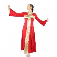 Danzcue Praise Dance Cross Long Dress