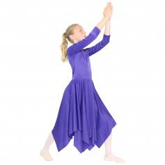 Danzcue Celebration of Spirit Long Sleeve Child Praise Dance Dress