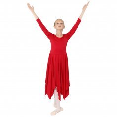 Danzcue Celebration of Spirit Long Sleeve Child Praise Dance Dress