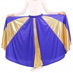 Praise Dance Long Circle Child Skirt