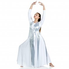 Danzcue Praise Dance Metallic Streamer Tunic (dress not included)