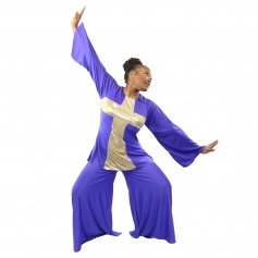 Danzcue Worship Praise Dance Cross Pullover Top