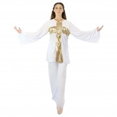 Danzcue Worship Praise Dance Cross Pullover Top
